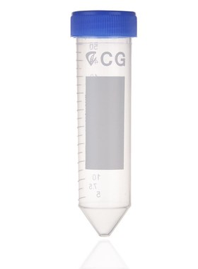 CG螺口尖底塑料离心管50ml锥底灭菌ep管25支/包23-2263Crystalgen