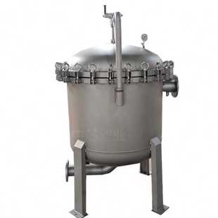 不锈钢袋式 中芯滤业 DN80袋式 过滤器 6袋式