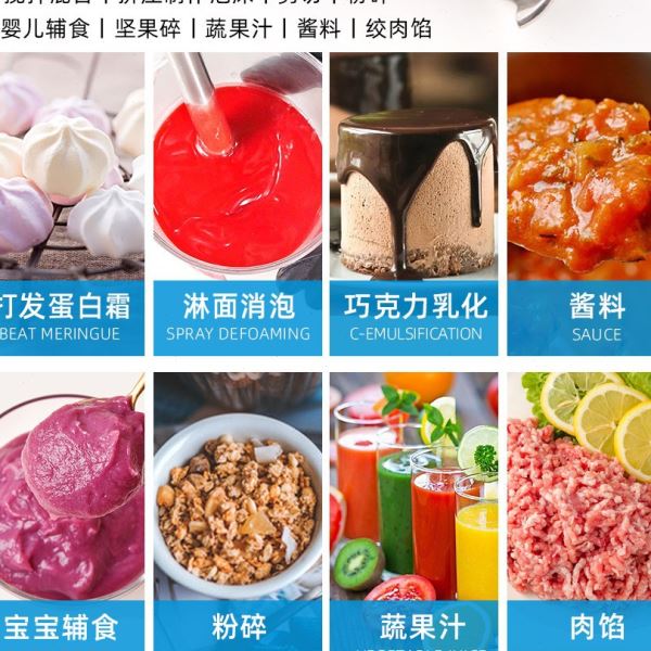 Dynamic法国均质机烘焙商用电动手持料理棒淋面乳化消泡辅食搅拌