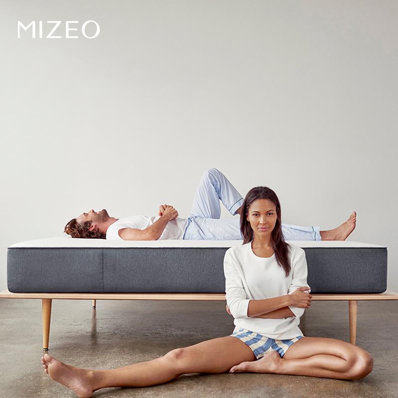 米卓 /进口5cm天然乳胶床垫席梦思北欧 1.5 1.8米3D椰棕弹簧床垫