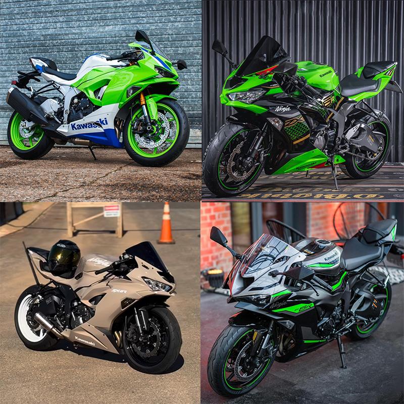 适用川崎忍者 Ninja ZX-6R 636 ZX6R 23-24款 全车外壳 版画定制