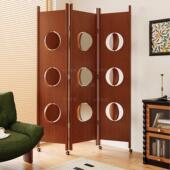 法式 高级感卧室折叠屏风 中古风可移动实木隔断屏风客厅2025新款