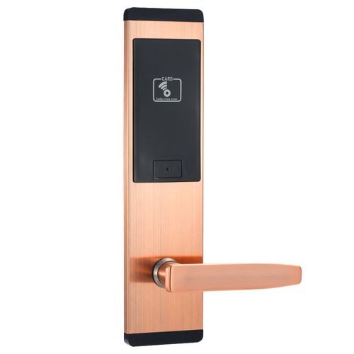 酒店刷卡锁磁卡感应锁宾馆民宿出租房公寓木门ic卡智能电子门锁