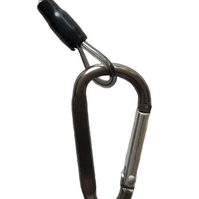 供应户外用品逸姿欣皮划艇配件划桨架 固定夹包芯钢丝弹簧 失手绳