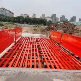 混凝土搅拌站全自动车辆冲洗平台 洗车台建筑工地工程基础洗轮机