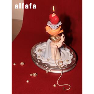 【七夕礼物】alfafa香薰蜡烛礼盒家用室内香氛无火扩香小众礼物