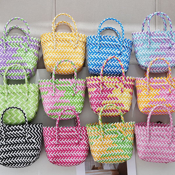 伴手礼手提包高级伴娘礼品袋编织