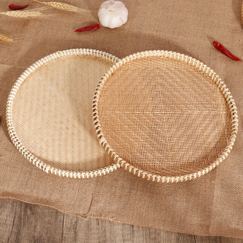 竹编制品篮子细孔无孔竹筛子簸箕