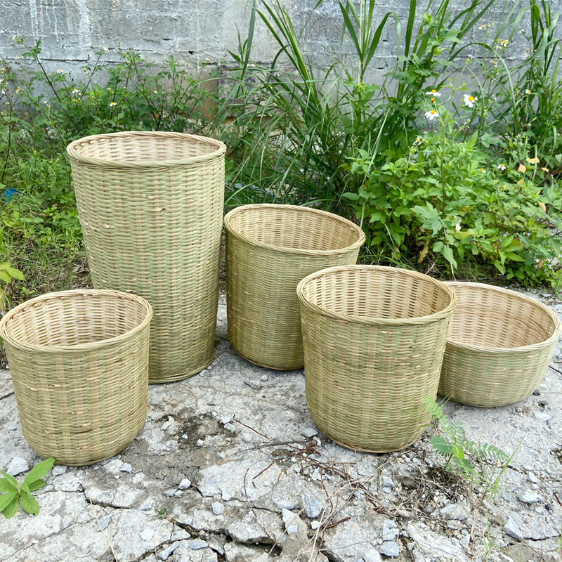 竹背篓大号厨房竹篮竹编竹制品