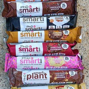 Bar英国进口智选高蛋白低糖运动能量蛋白棒 Smart PhD Nutrition