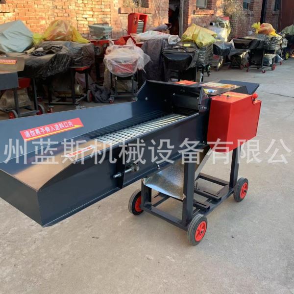 新型铡草揉丝粉碎一体机铡草揉丝机养殖牛羊干湿两用打草机铡揉粉