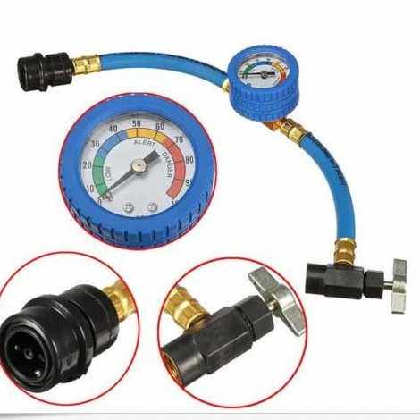 R134A RECHARGE HOSE 制冷补充加注 汽车空调补充加氟管PL801G50Z