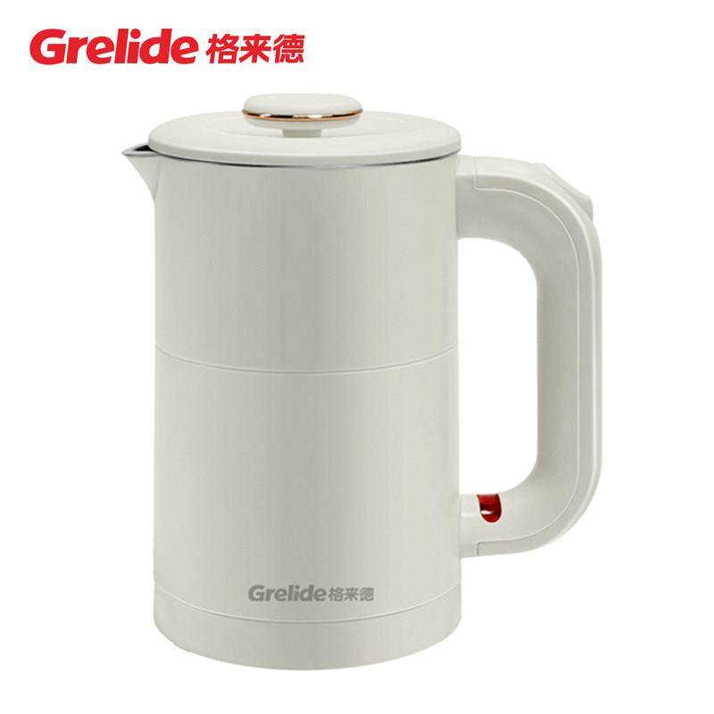 格来德D1006A家用小型宿舍煮水便携式电热水壶低小功率迷你烧水壶