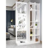 入口屏风隔断客厅简约现代时尚 饰雕刻空心墙入口柜 小公寓货架装