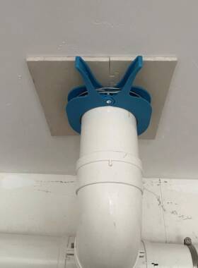 PVC水管卡管夹50 75 110工地预留封补洞模板吊卡吊模夹子吊洞神器