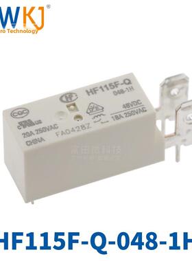 宏发继电器HF115F-Q-005/006/012/024/048-1H 1D 18A AZ762FV-1AB