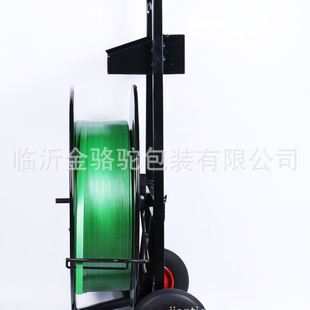 纤维打包带推车内径200 塑钢打包带盘车pet托盘车 400mm带加厚型