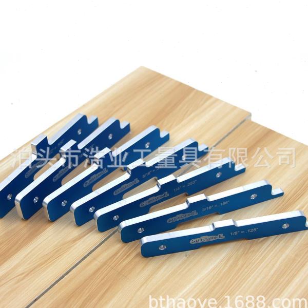 电锯度规 凹槽量规 木工电木铣台锯量规 多功能量规 setup bar