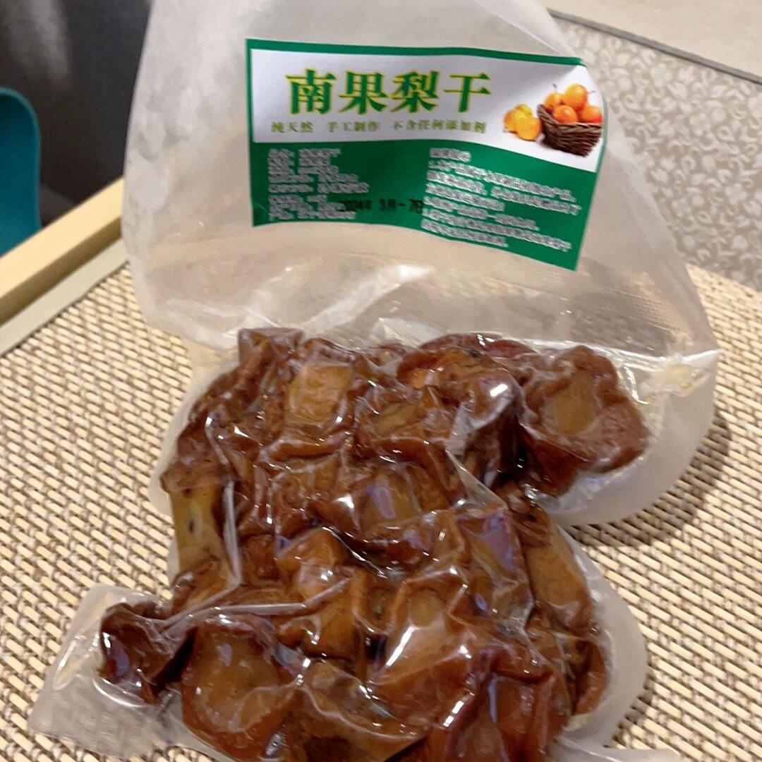 南果梨干果脯鞍山特产梨坨子水果干梨脯香水梨南国梨干酸甜东北