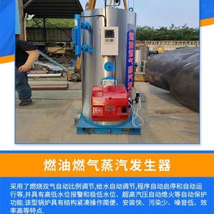 食品加工商用燃油燃气蒸汽发生器立式燃油蒸汽锅炉 现货供应