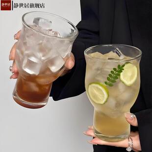 ins风餐厅宽口杯