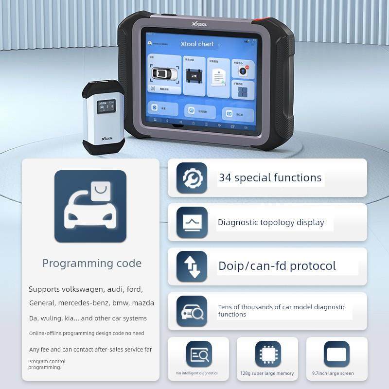 朗仁Ps90Pro汽车故障诊断仪通用汽车维修电脑汽车故障解码器