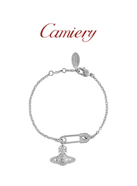 西太后土星别针手链女生轻奢小众