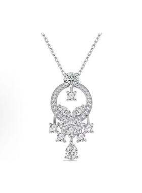 花园蝴蝶项链轻奢高级感气质大气