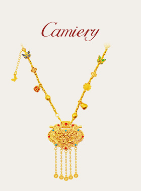 龙凤锁包项链女款高级感轻奢小众