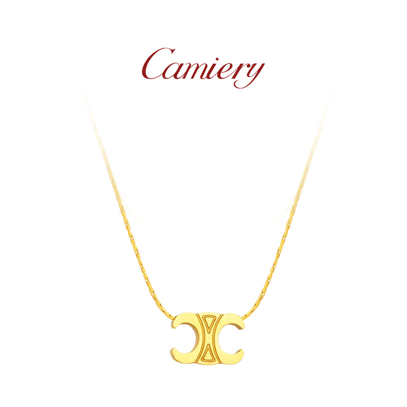 凯旋门项链女设计感轻奢小众