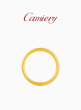 CAMIERY【新店亏本冲量】素圈戒指 镀24K金 无负担极简风遇水保色