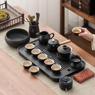 功夫旅行茶具套装 网红新款 家用全套茶盘整套上档次泡茶杯茶壶