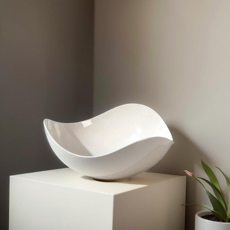 高颜值果盘客厅水果盘茶几家用零食盘简约2024年新款轻奢高档网红