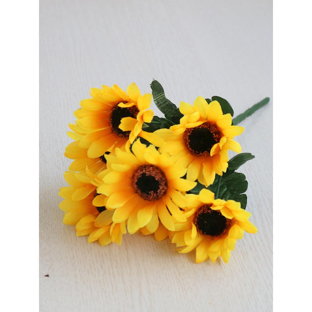 仿真花束小雏菊舞蹈假花装饰小把塑料花婚庆花槽插花绢花