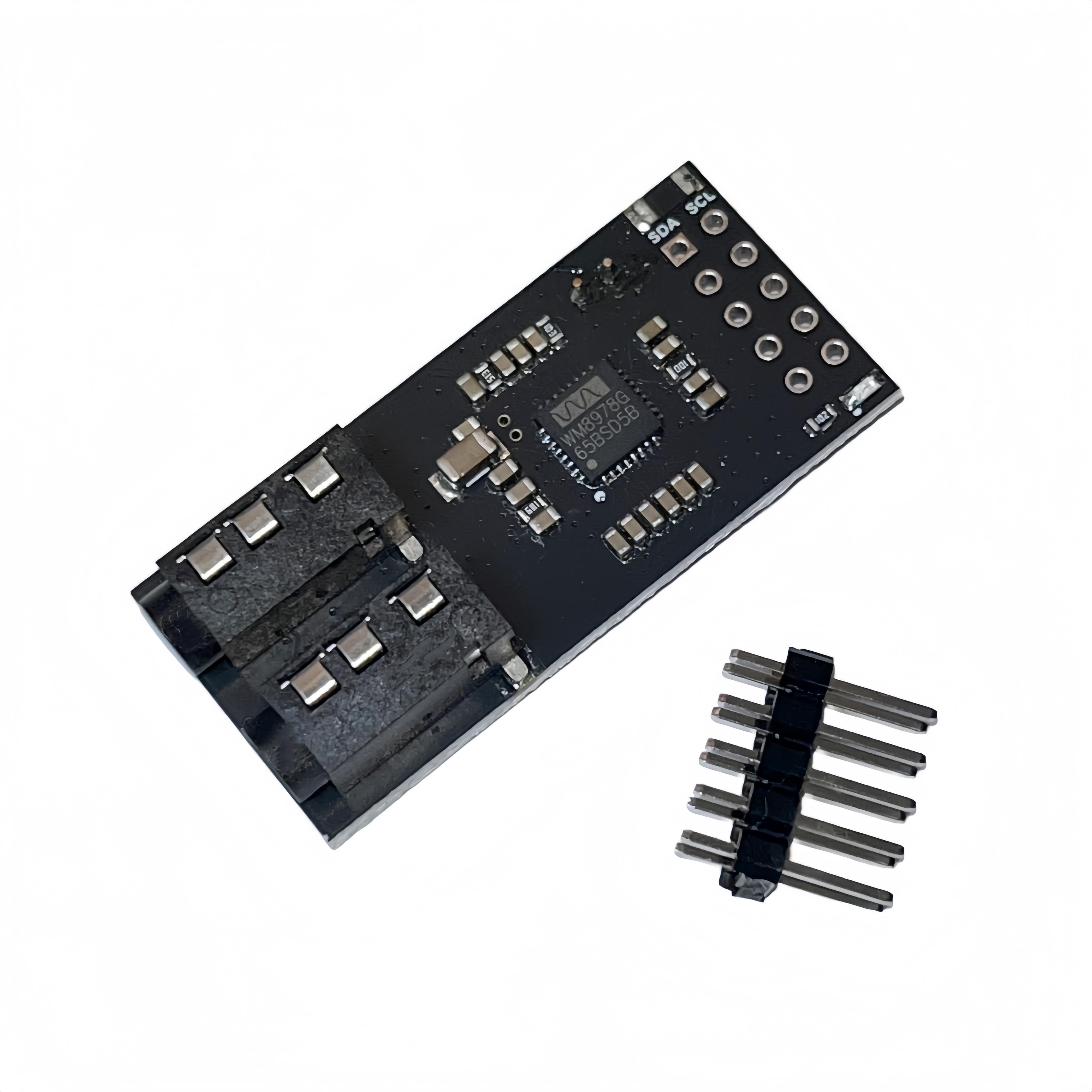 WM8978G音频模块mp3音乐播放器I2S音频解码开发MP3学习极WM8978