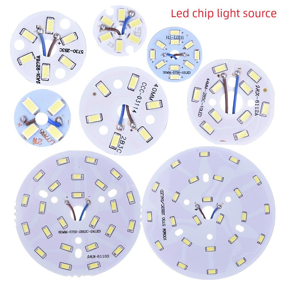 Led灯芯圆5730贴片灯珠高亮度吸顶灯水晶灯筒灯改装光源灯面板灯