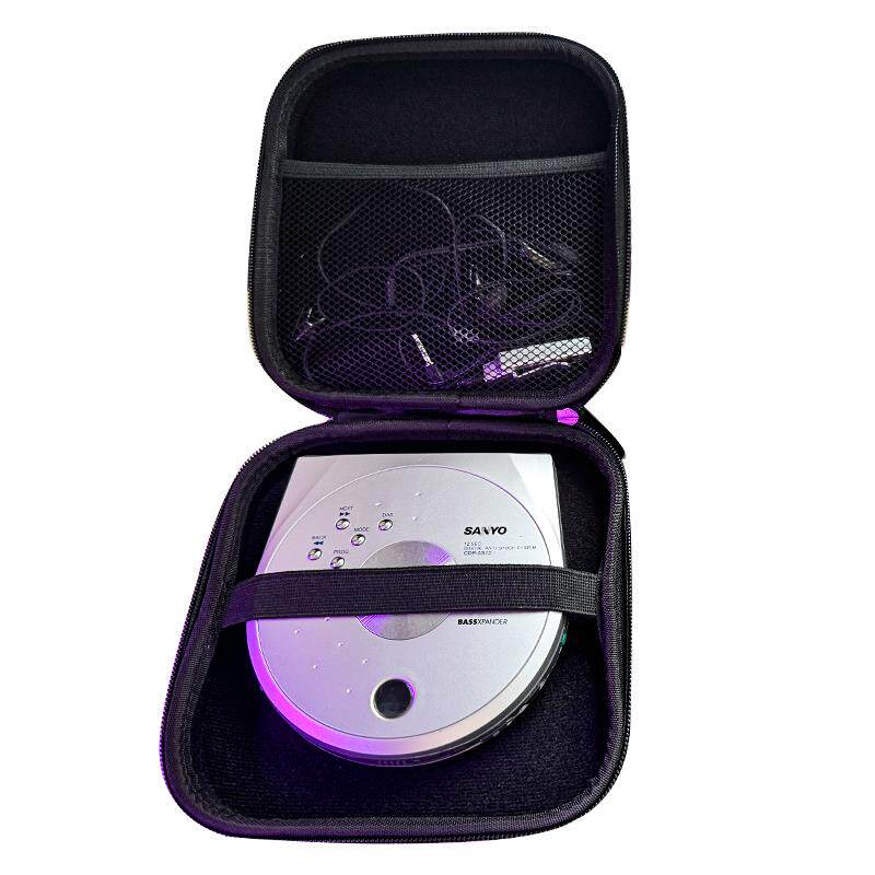 适用THINKYA CD机收纳包 熊猫cd光盘播放器防震包 移动光驱硬壳包