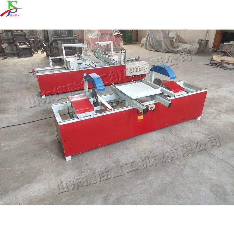 45度双端齐头锯 电动方木托盘下料修边锯 自动多段断料切割锯,五金/工具,机床,淘宝优惠券,粉丝福利购,淘宝优惠卷