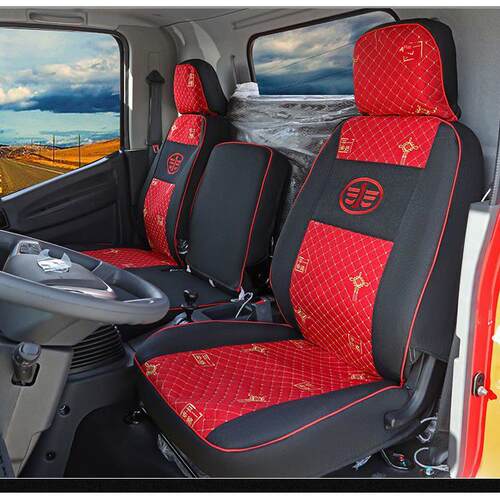 解放虎VH虎VR虎VN轻卡货车坐垫大王驾到麟VH四季专用全包亚麻座套