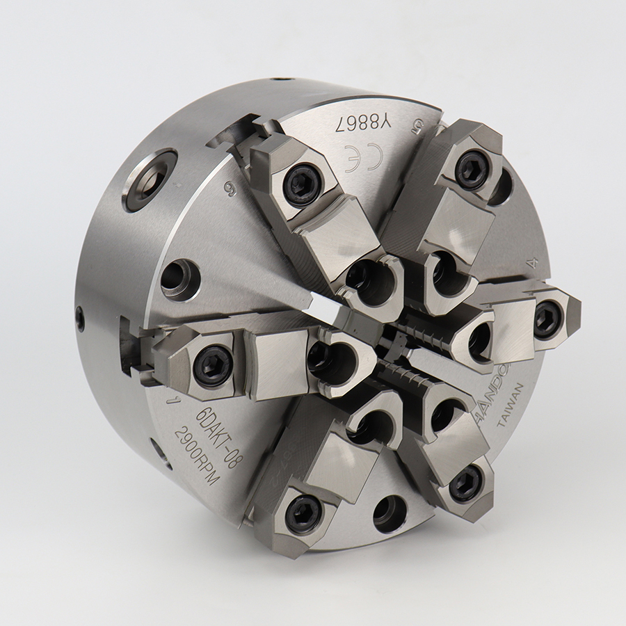 欧规钢壳可调六爪手动卡