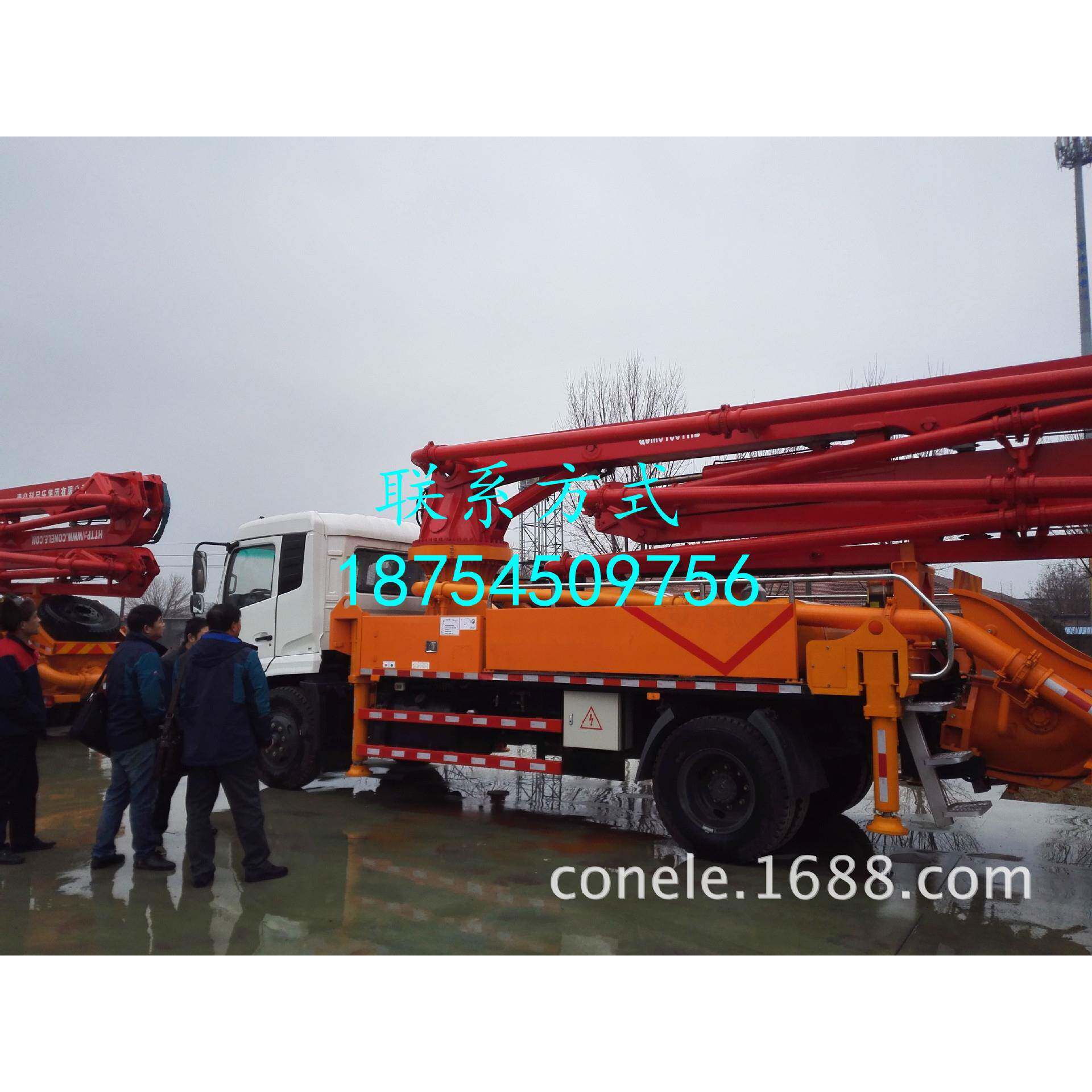 科尼乐农建用25/27米东风天锦底盘臂架泵车 小别墅用泵 天泵