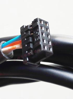 Novanta IMS电机线缆PD10-1434-FL3接头10针电缆3米