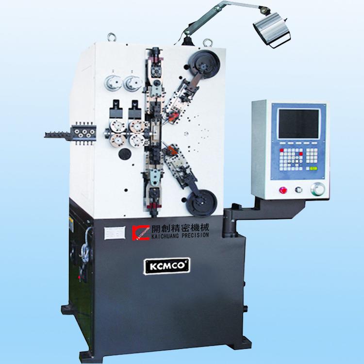 KCT-816电脑数控压簧机生产0.3-1.6线径的各式压簧