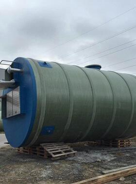 玻璃钢一体化预制泵站成品整体地埋式雨水污水泵站