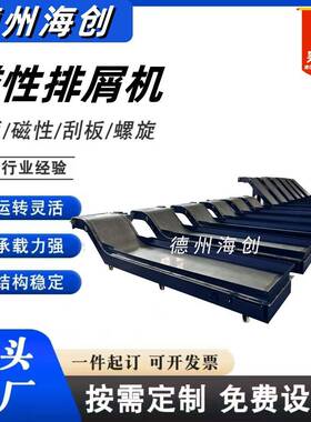 厂家直供机床输送切削加工中心废料自动排屑机链板磁性排屑机