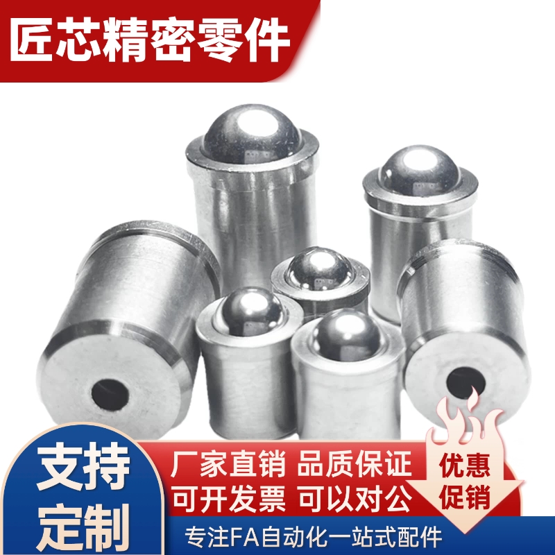 不锈钢压入式球头柱塞PFS