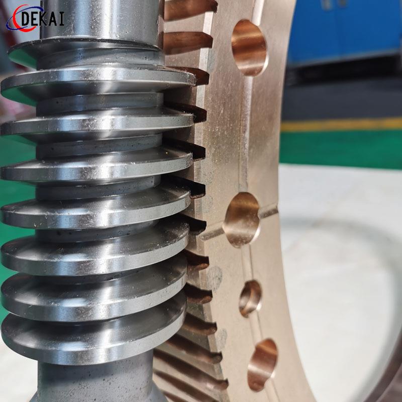 精密无间隙蜗轮蜗杆副钢厂非标42Crom蜗轮杆10-1蜗轮