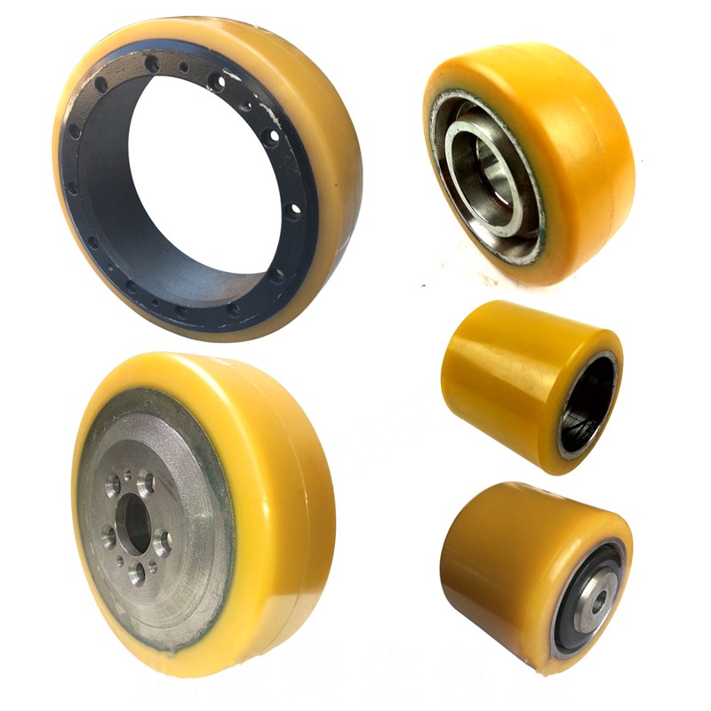 电动叉车轮杭叉A16A20CBD20/30CDD14/16主驱动轮平衡辅助轮承重轮