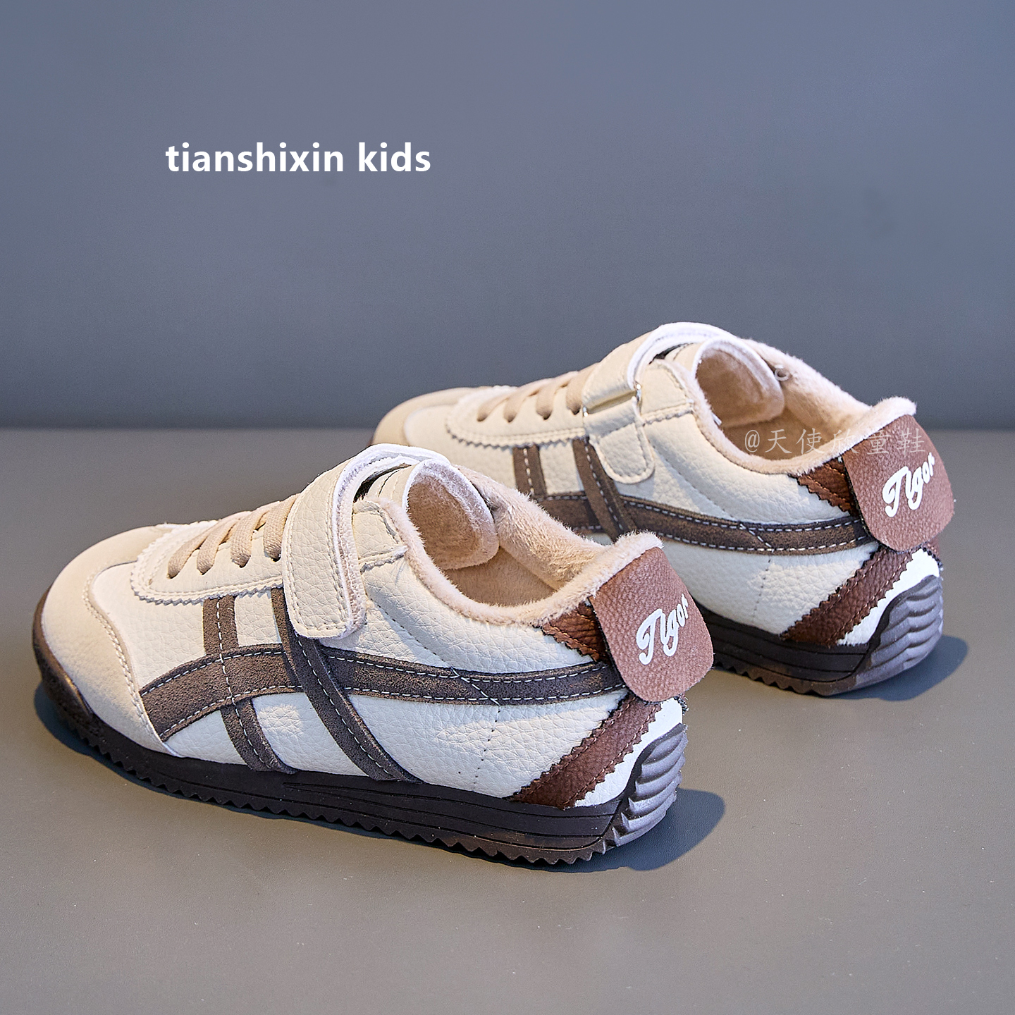 男童鞋子2025冬季加绒儿童二棉鞋保暖宝宝板鞋小童阿甘鞋休闲软底