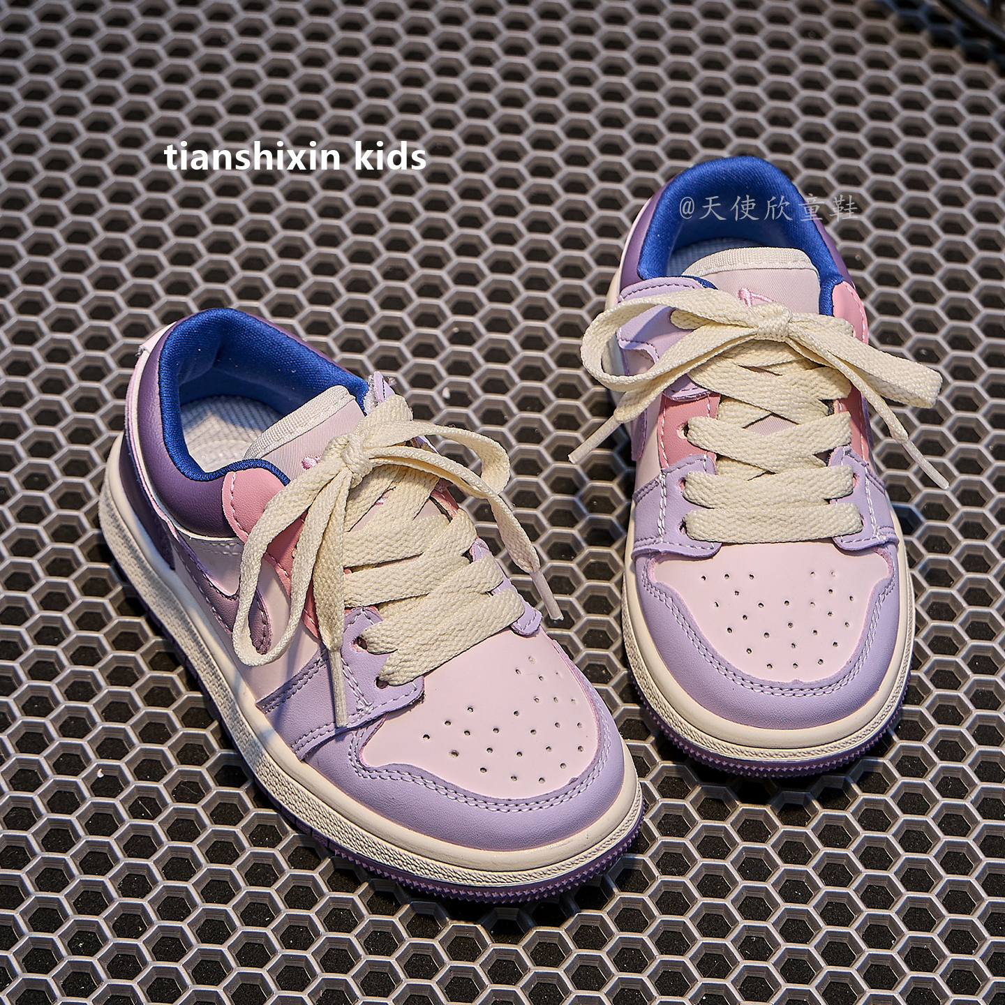 女童软底板鞋低帮透气运动鞋